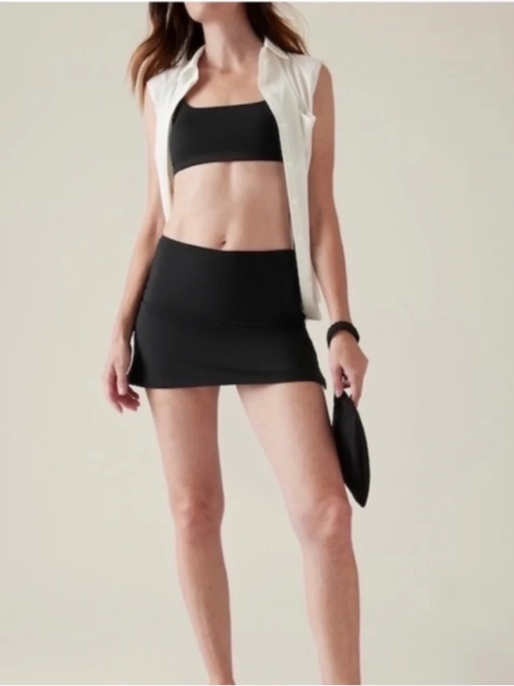 🌹FREE w/purchase NWT Black skirt swim coverup xL